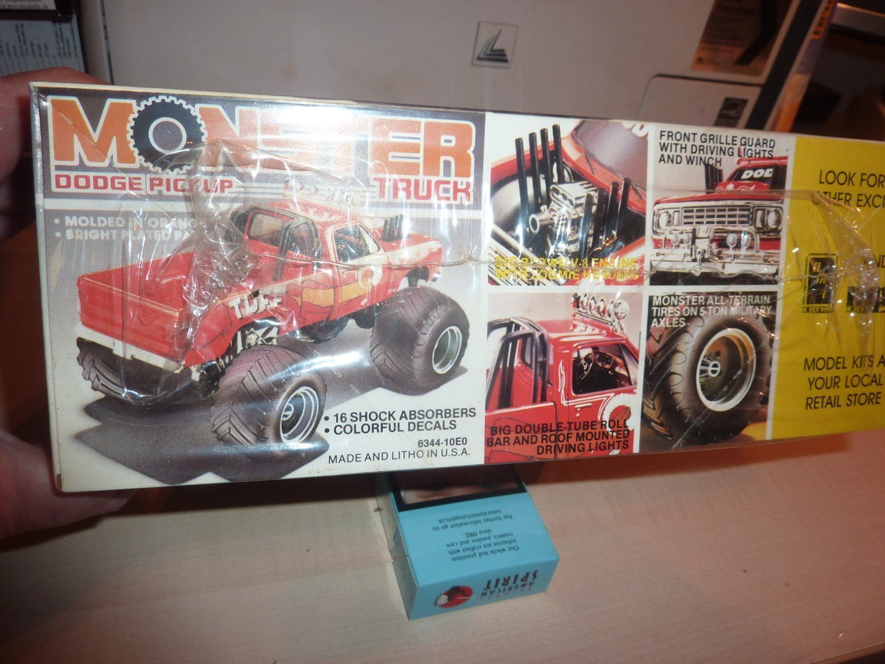 Dodge Modellini d'auto: DODGE MONSTER TRUCK – Nuovo e nell'imballaggio originale da Balsthal venduto da bouteliee 1