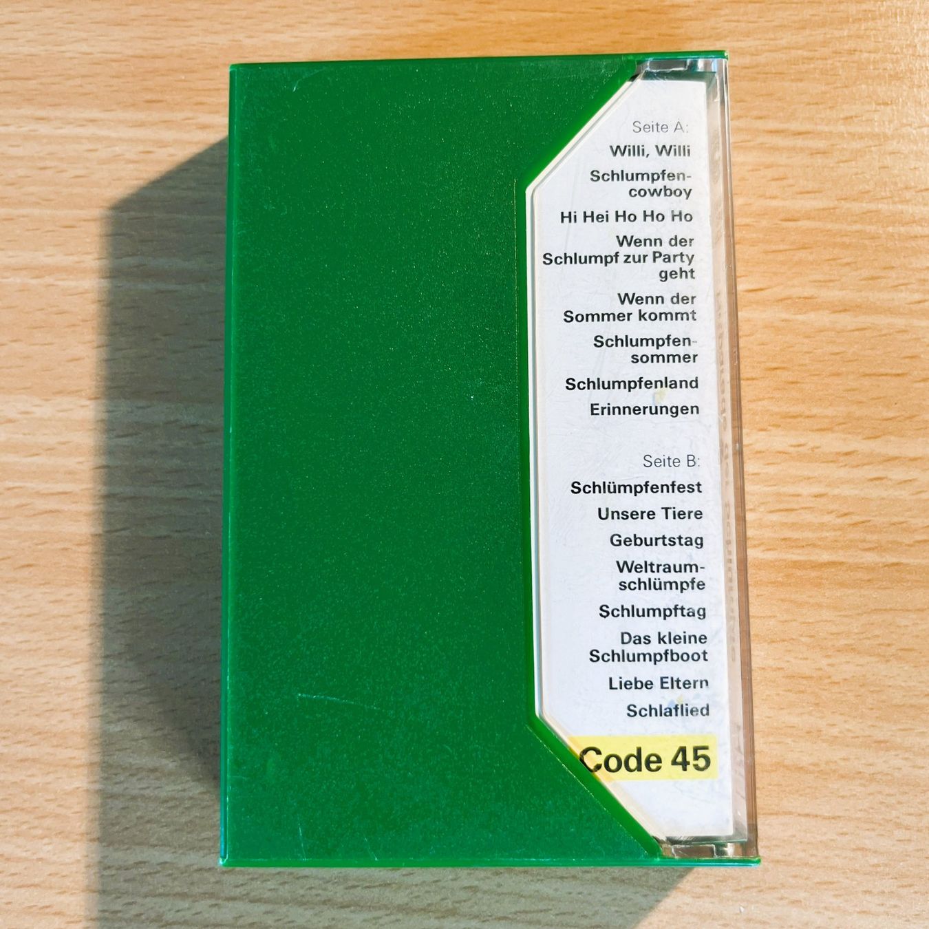 Cassettes audio: MC - Hitparade der Schlümpfe – D'occasion à Amlikon-Bissegg par riestig 2