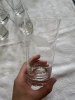 6er Set Gläser Mundgeblasen und Graviert