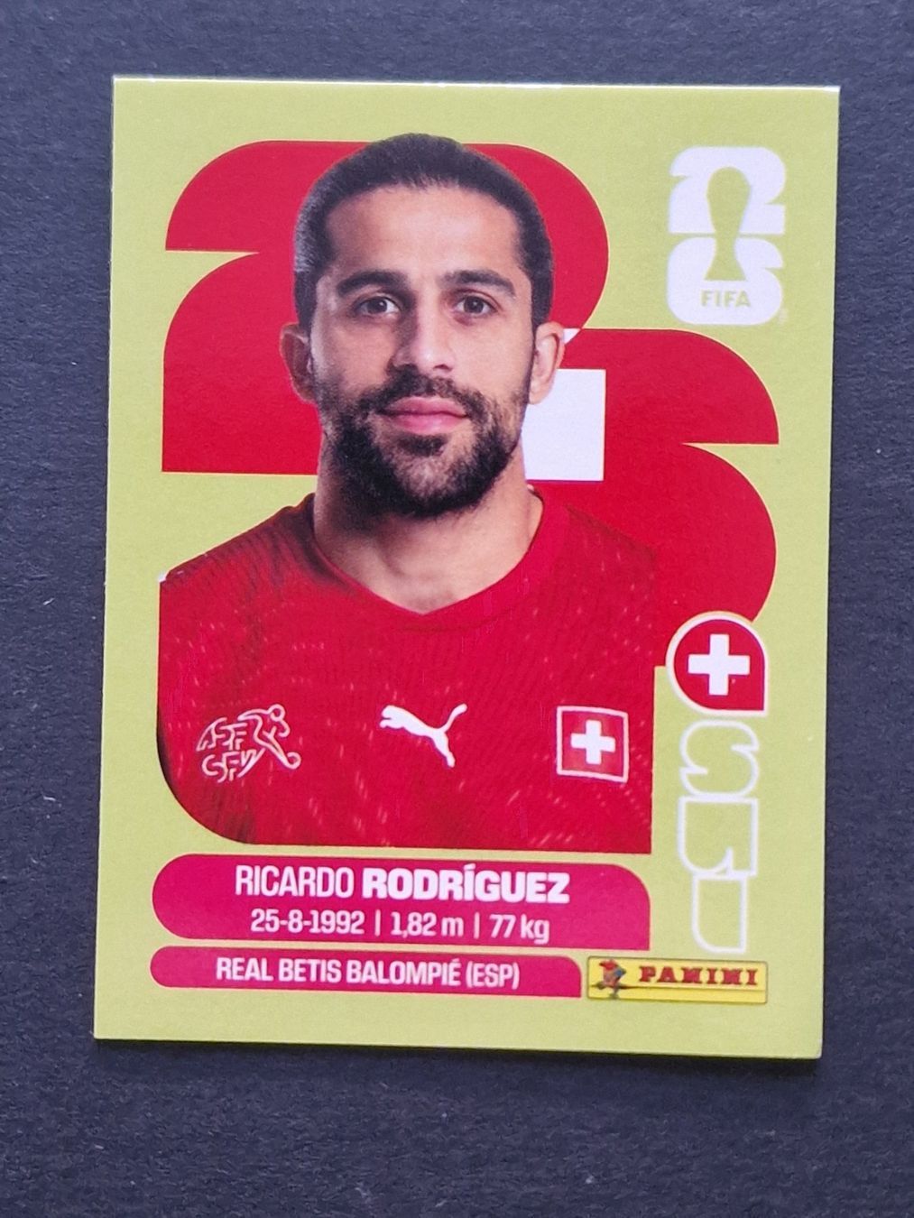 Panini Carte collezionabili: Panini - Ricardo Rodriguez - SUI 5 – Nuovo (secondo la descrizione) da Bouveret venduto da psv01