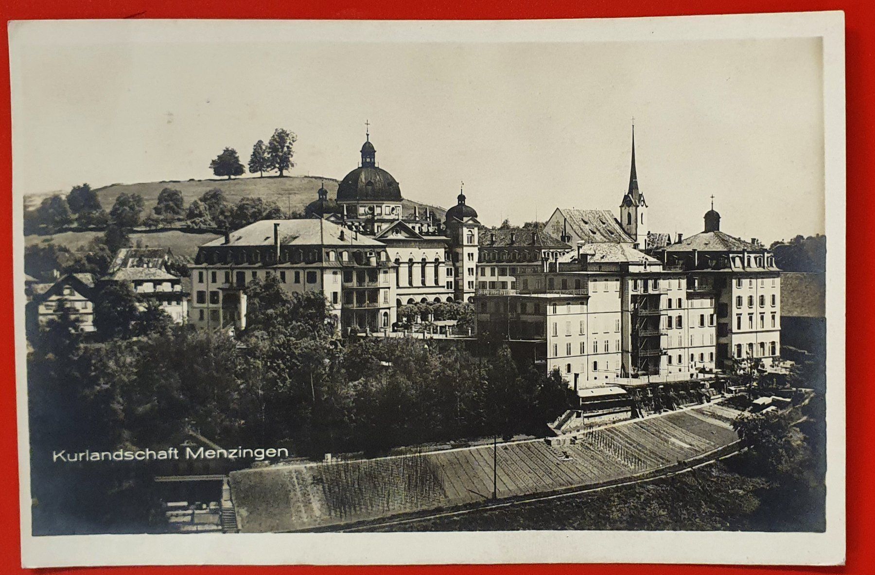 Cartoline postali: Kurlandschaft Menzingen 1925 – Usato da Kreuzlingen venduto da Rschweiz1