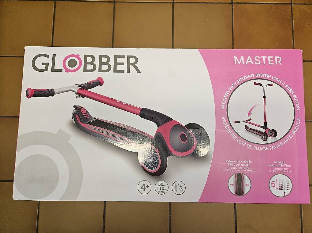 Globber Kickboard: Globber Master Pink Scooter – Usato da Merishausen venduto da NicoleB81