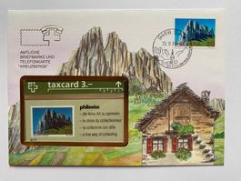 FDC Amtliche Briefmarke + Telefonkarte Kreuzberge 1993