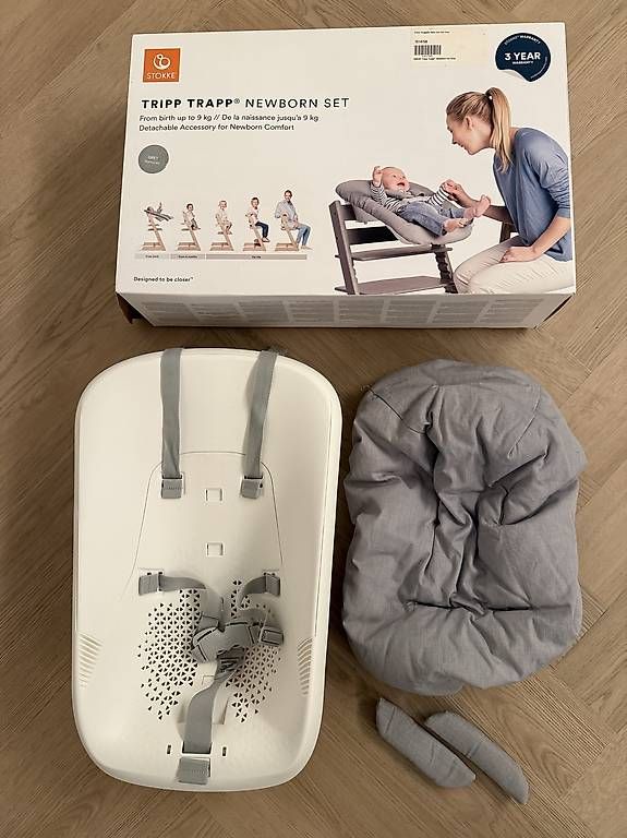 Hochstühle: Tripp Trapp Newborn Set Grey – Gebraucht aus Meggen von Stevan2
