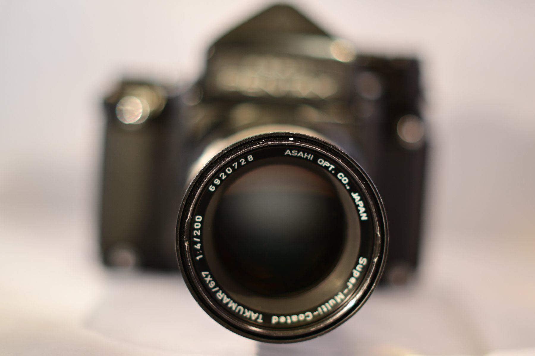 Asahi Appareil photo: Asahi Pentax 6x7 + 2 Objektive – D'occasion à Uster par Stoessda 7