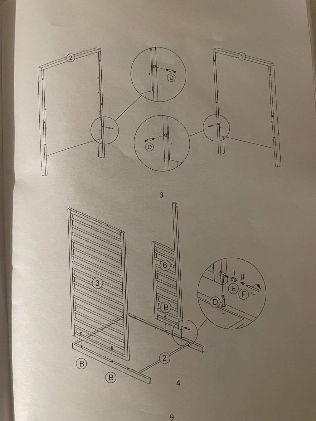 Lits: Lit bébé bois blanc – Neuf (Voir description) à St-Légier-La Chiésaz par Dr.Men 7