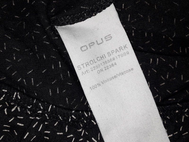Opus T-shirt: OPUS T'shirt anthrazit/weiss, Grösse 36 – Usato da Baar venduto da Aatina 4