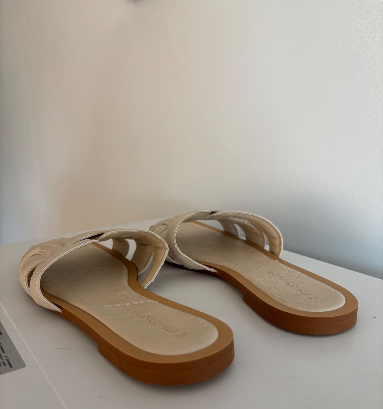 Stradivarius Scarpe da donna: Stradivarius Sandalen / Ecru /Grösse 38 – Usato da Winkel venduto da masrisa 2