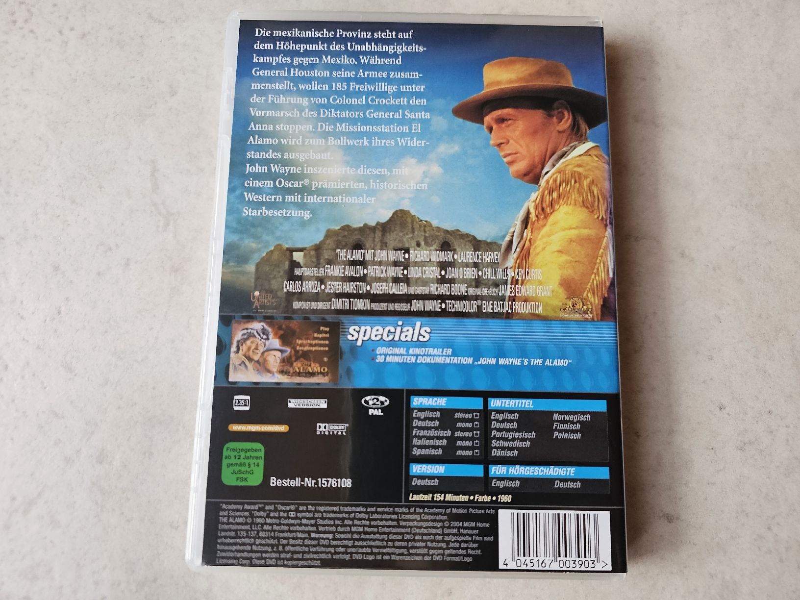 Alle DVDs: Alamo – Gebraucht aus Schneisingen von backstore24 1