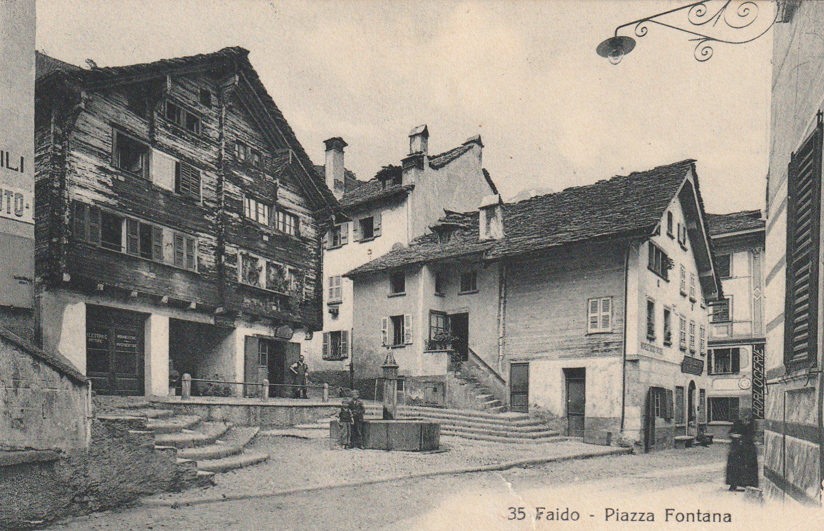Cartoline postali: Faido Piazza Fontana – Usato da Rorschacherberg venduto da fratovi2