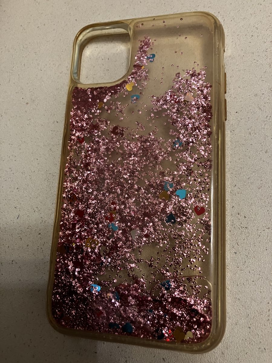 Apple Coques & Protection écran: iPhone 11 Hülle, Cover mit beweglichem Glitter – D'occasion à Zürich par Mameloschn