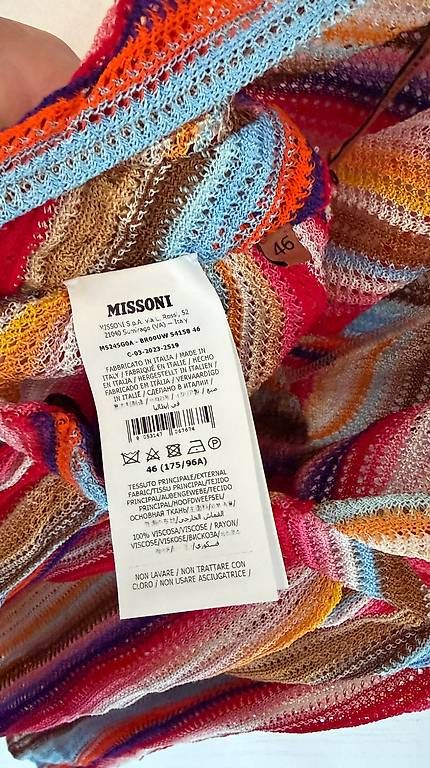 Missoni Tute: Missoni Romper – Usato da Aristau venduto da Evelinik 2