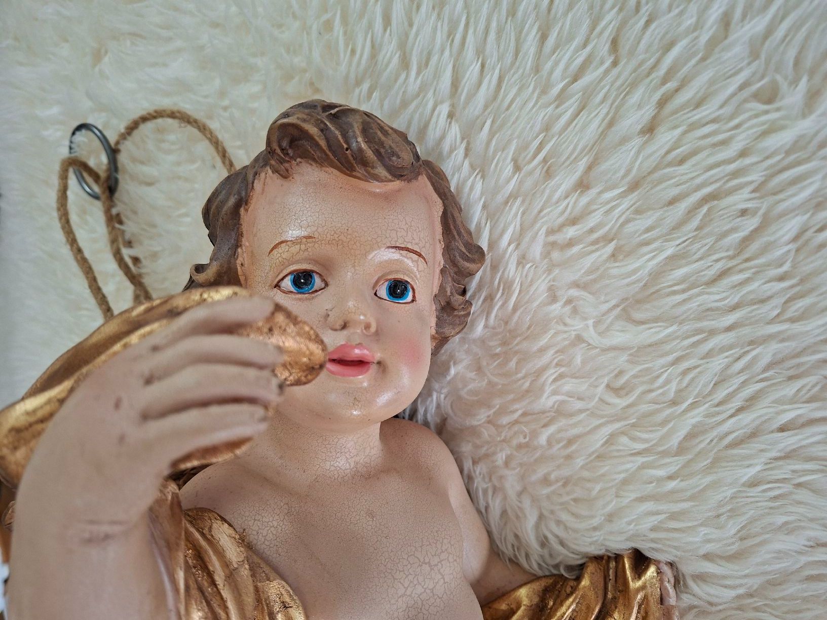 Statuette: Alter, schöner Engel, massiv – Usato da Aarwangen venduto da jaelli01 1