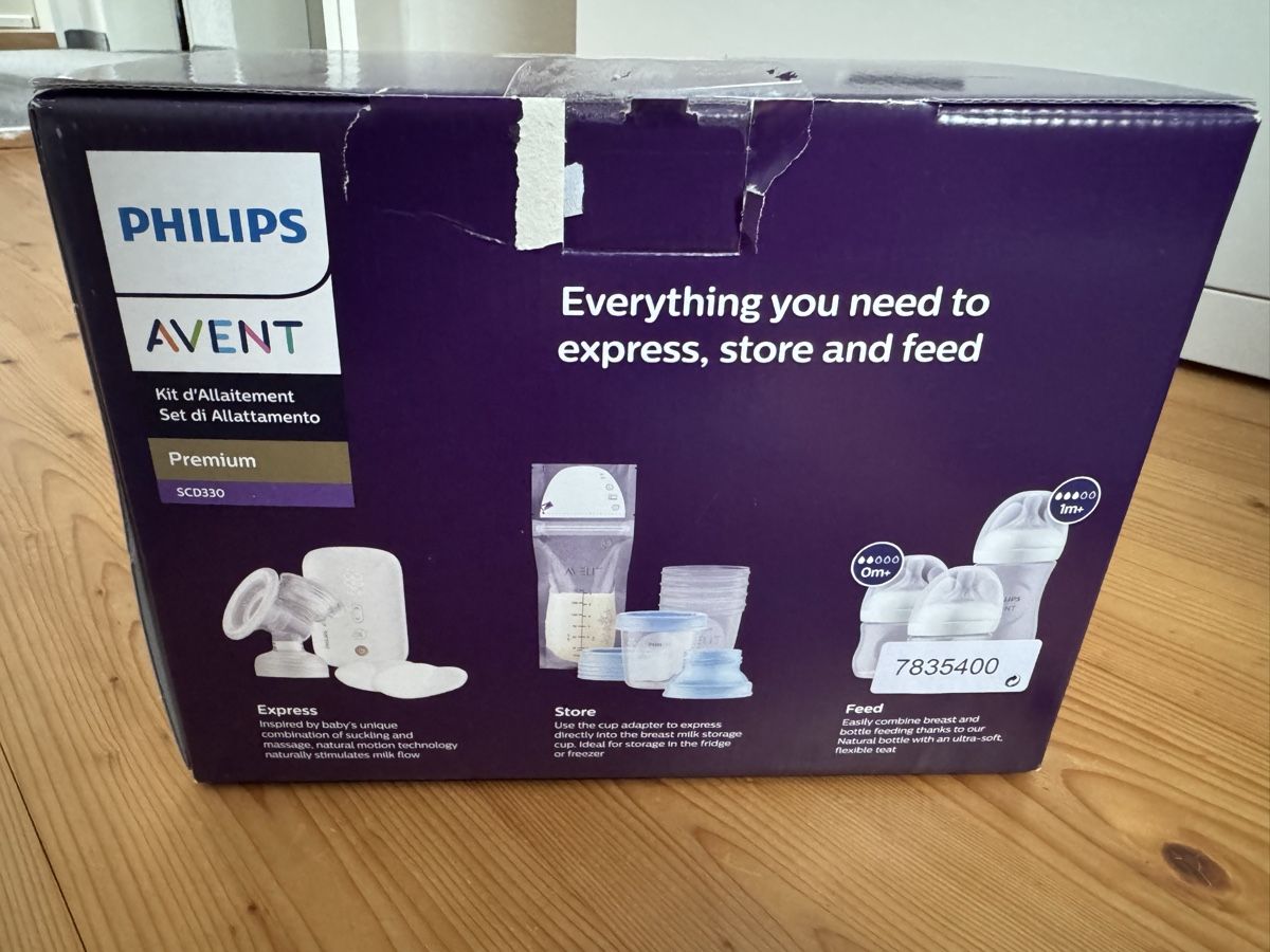 Philips Accessori per l’allattamento: Philips Avent Einzelmilchpumpe elektrisch – Nuovo (secondo la descrizione) da Romanshorn venduto da afullteapot 1