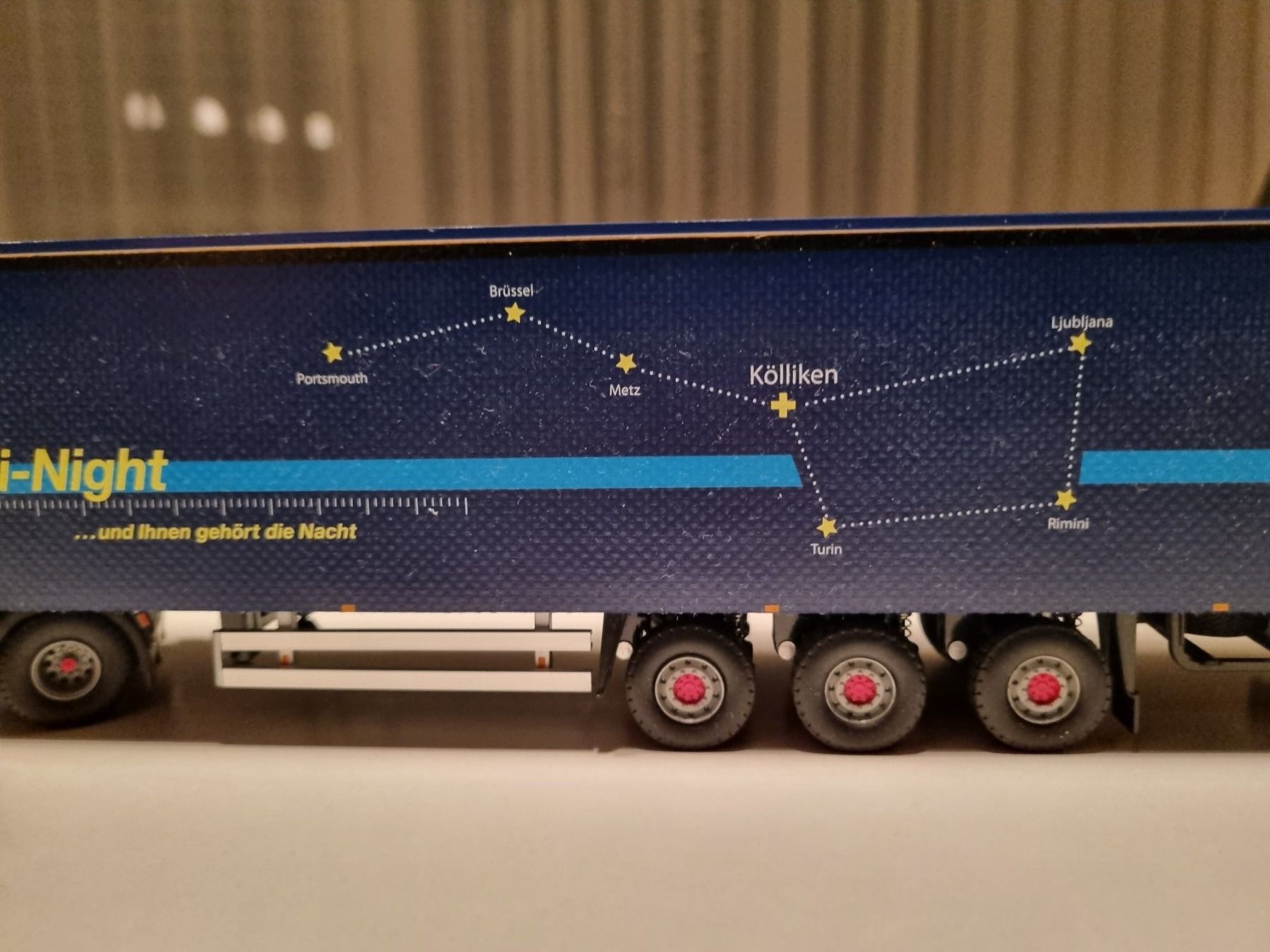Tekno Kit di modellismo & Modellini statici: TEKNO Lastwagen Planzer 1:50 – Usato da Gossau SG venduto da freighttrain 6