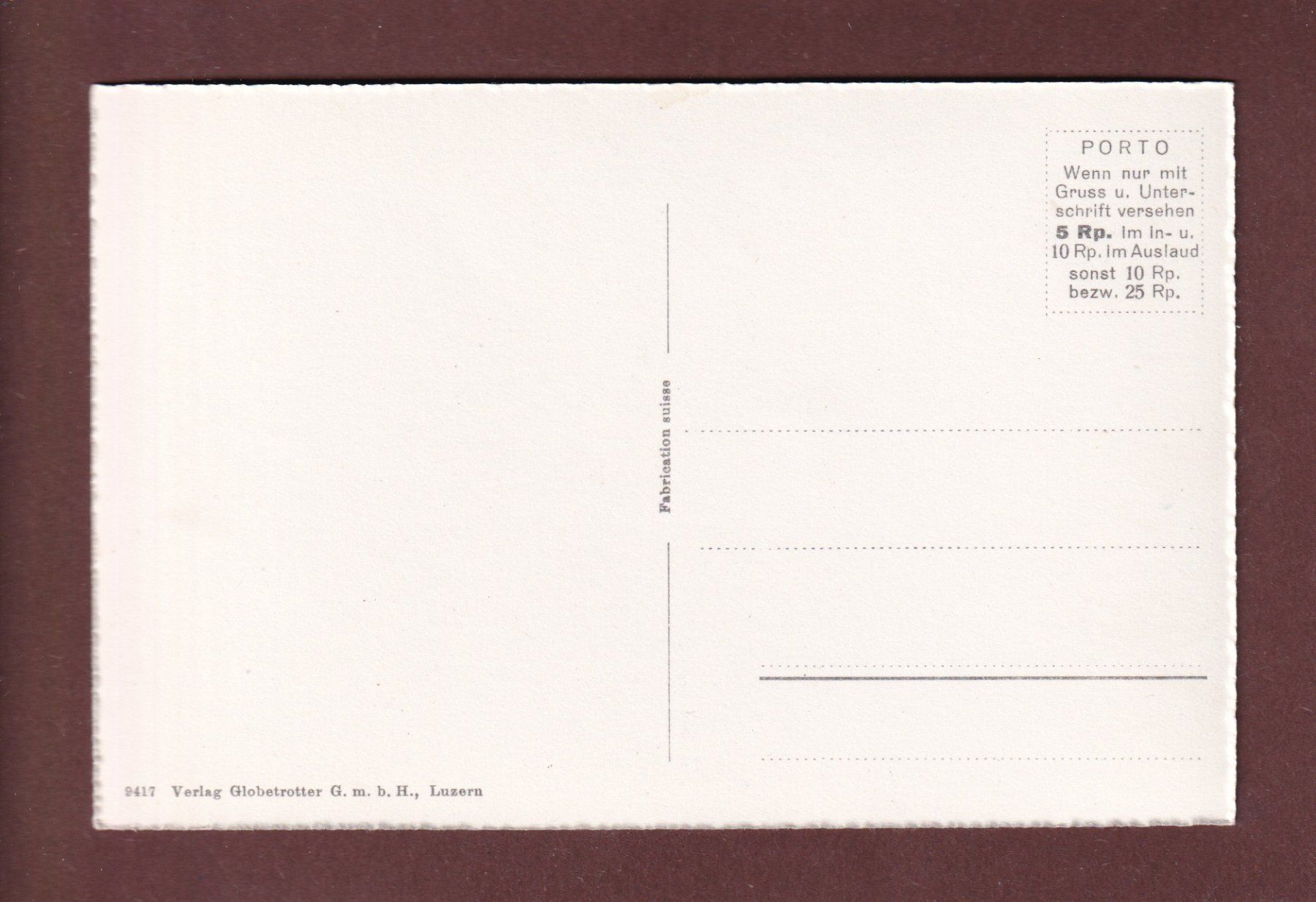 Ansichtskarten: SUSTENSTRASSE - Wendenwasserbrücke – Gebraucht aus Pully von nicecards-shop 1