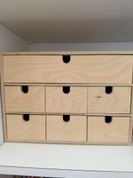IKEA MOPPE Mini-Kommode Holz 42x18x32 cm guter Zustand