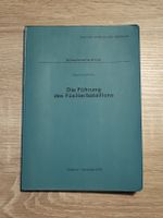 Reglement "die Führung des Füsilierbataillons" 