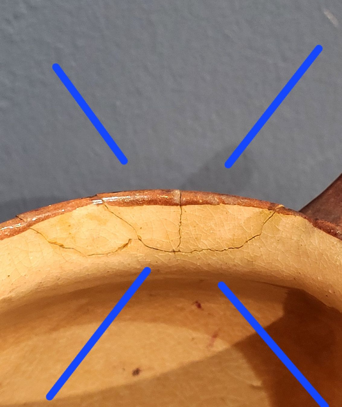 Tutte le decorazioni: Terracotta Dose mit Deckel Dekorativ – Usato da Zürich venduto da BOAC1943 4