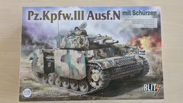 1:35 Panzer III Ausf. N mit Schürzen - Takom 8005