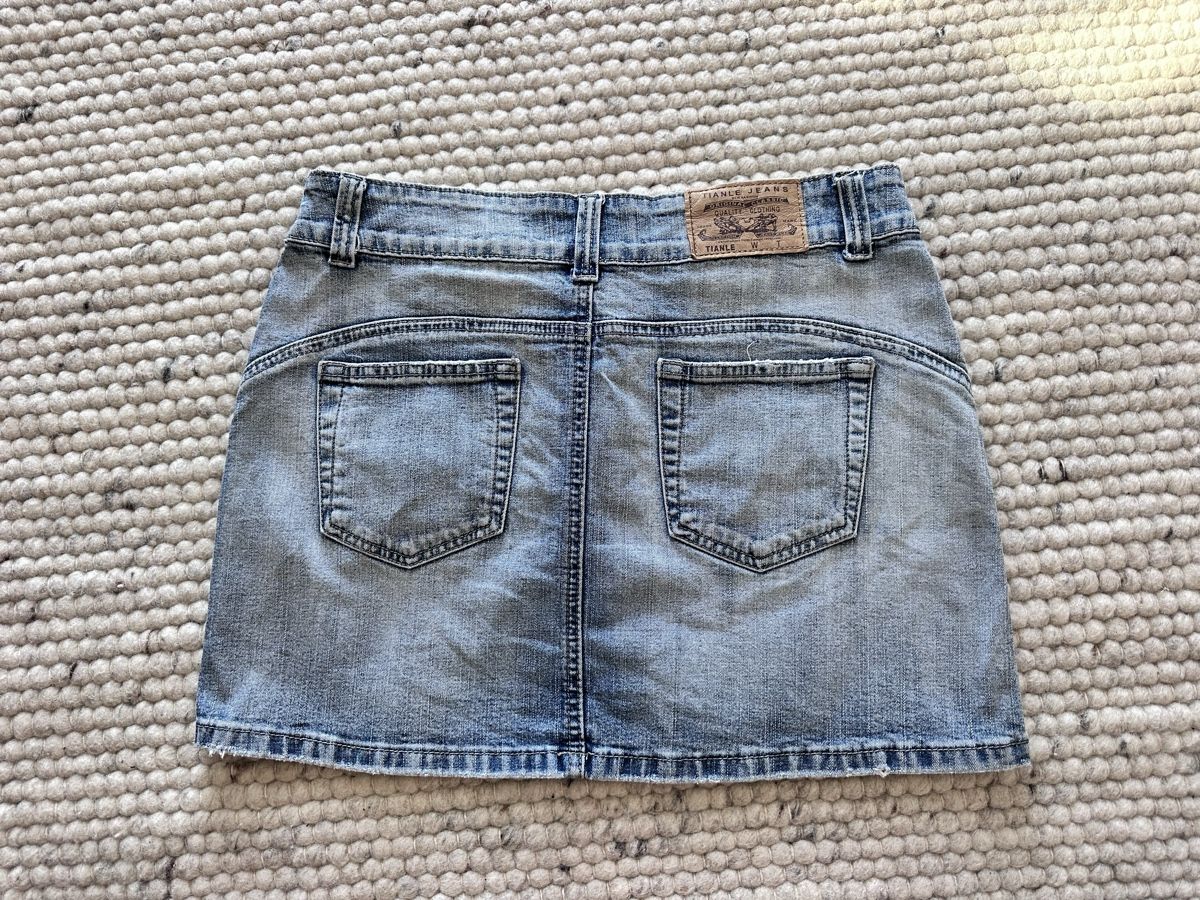 Gonne: Denim Mini Jeans Rock S M 29 – Usato da Zürich venduto da rosolli 5