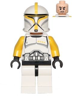 Lego Figuren: Lego Clone Trooper Commander Phase 1 sw0481 (2013) Star Wars – Gebraucht aus Basel von SwissBrickBank