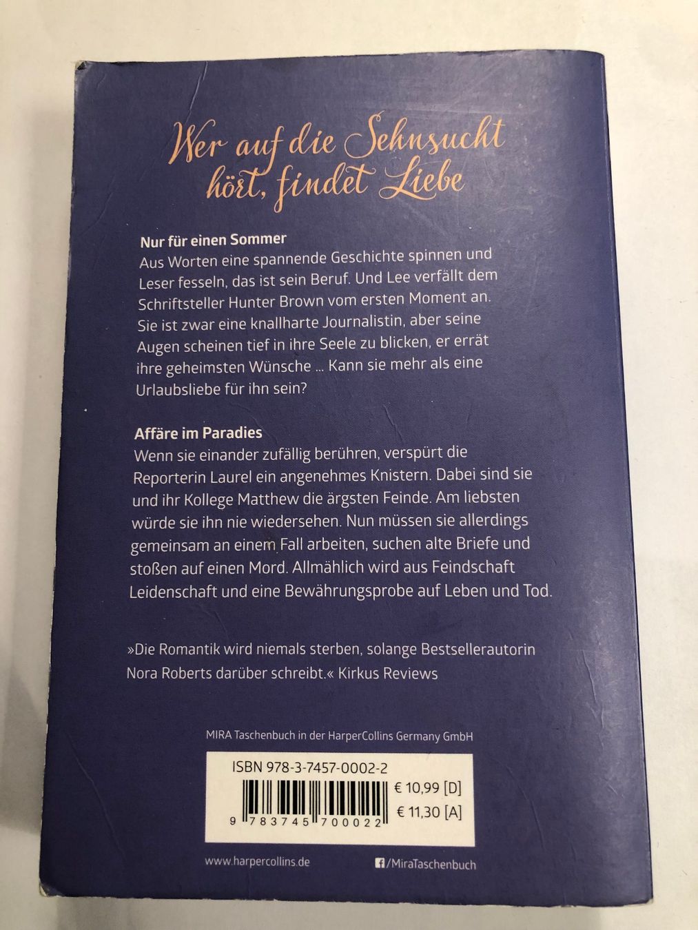 Bücher: Nora Roberts: Zeilen der Sehnsucht – Gebraucht aus Rain von Denbie 1