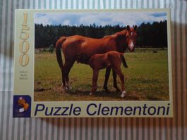 Clementoni Puzzles - Das Fohlen - 1'500 Teile - M220