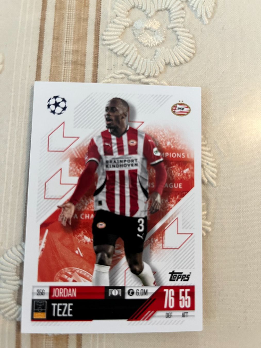 Carte collezionabili: Match AttakTeze PSV Einohoven – Usato da Winterthur venduto da fla_hwg8
