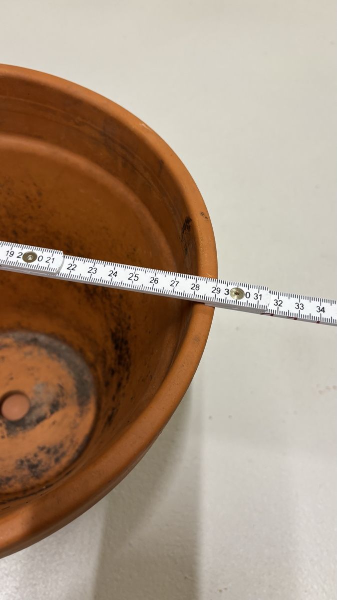 Blumentöpfe: Blumentopf Terrakotta mit Untersetzer – Gebraucht aus Seengen von sa_land 5