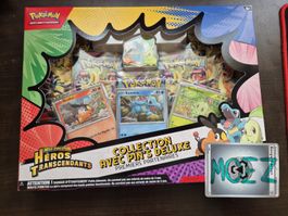 Coffret Collection pin's Deluxe Héros Transcendants FR
