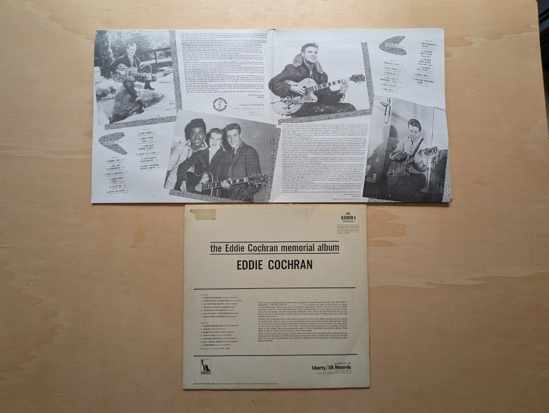 Schallplatten: 2 x Eddie Cochran – Gebraucht aus Ebikon von soundundvielfalt 1