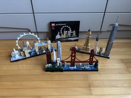 Lego Architecture 3er-Set: London, SF, New York 