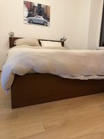 Ikea Storklinta bed + made to measure mattress