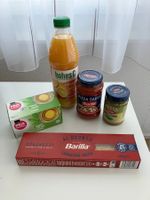 Lebensmittel Barilla Pasta Pesto Saft Tee Konvolut neu