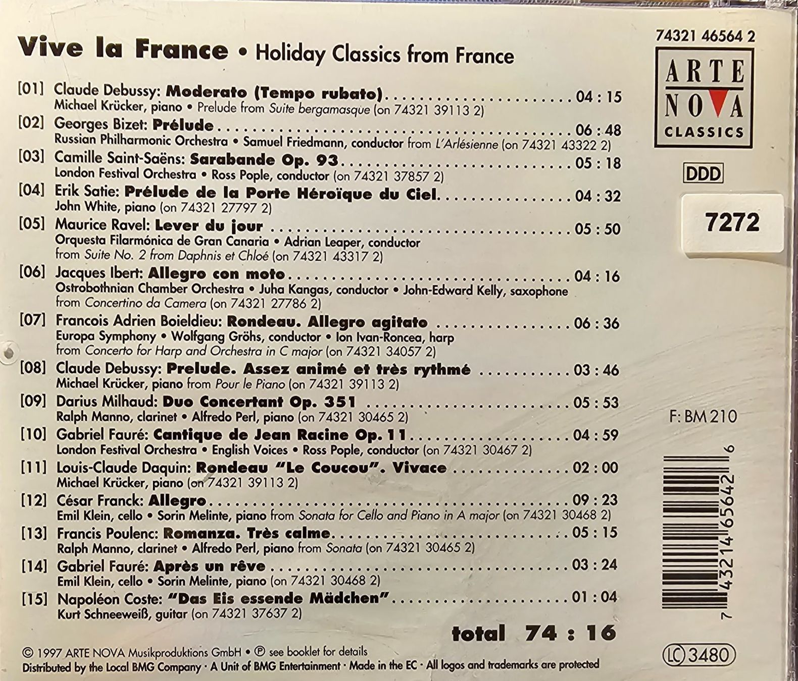 CD: Various - Vive la France – Usato da Wahlen b. Laufen venduto da Cg10 1