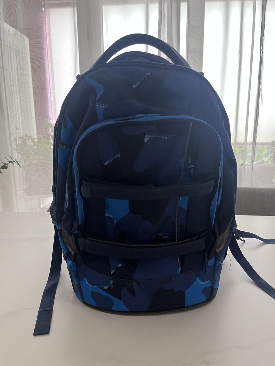 Borse & Zaini: Rucksack Satch dunkelblau camouflage – Usato da Aesch BL venduto da sus_z58b 1