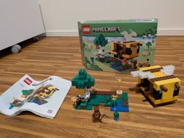 LEGO Minecraft 21241 The Bee Cottage mit Anleitung