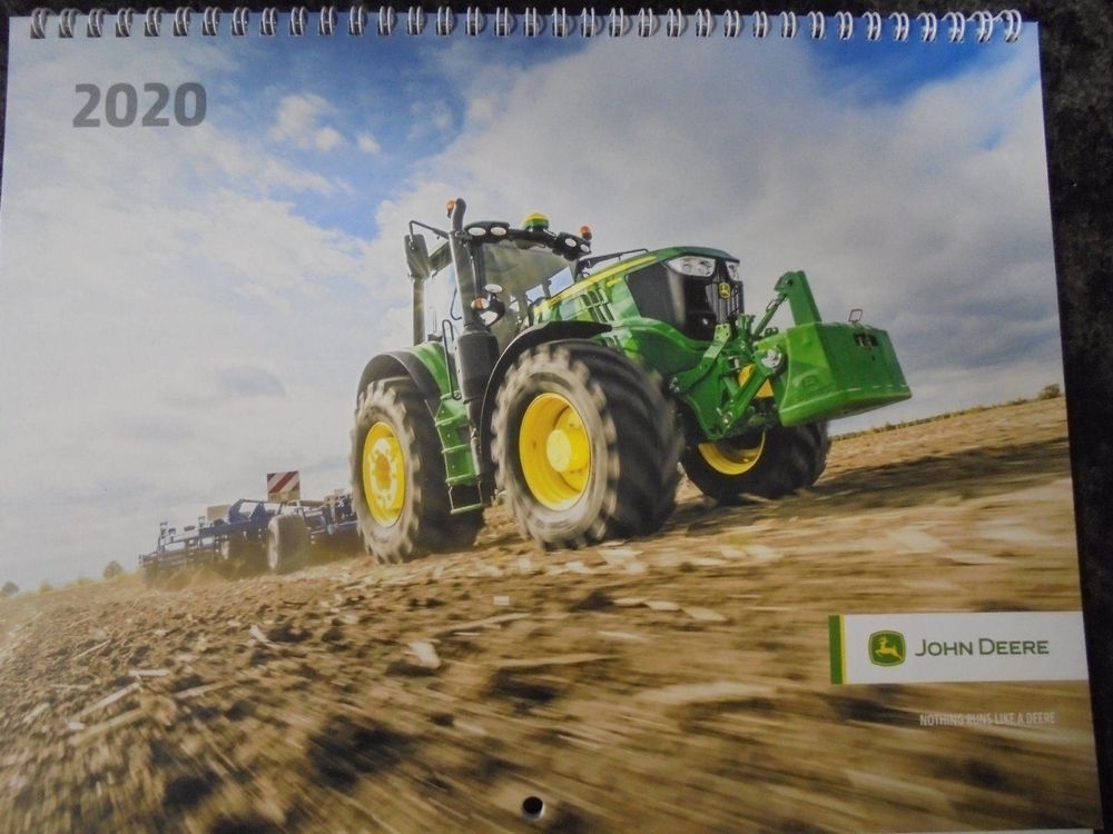 John Deere Traktor Prospekt Kalender  Kaufen auf Ricardo