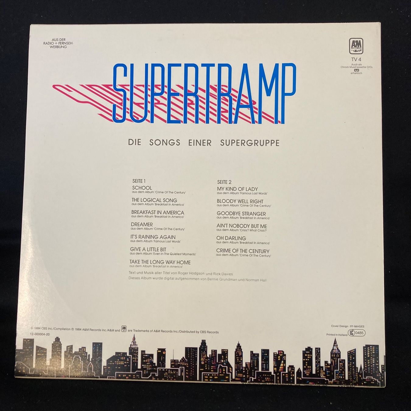 Dischi in vinile: Supertramp / Die Songs Einer Supergruppe – Usato da St.Gallen venduto da Out-take 1