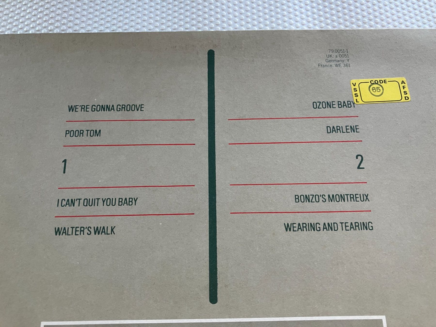 Dischi in vinile: Led Zeppelin – Usato da Aarwangen venduto da Jukebox3 2