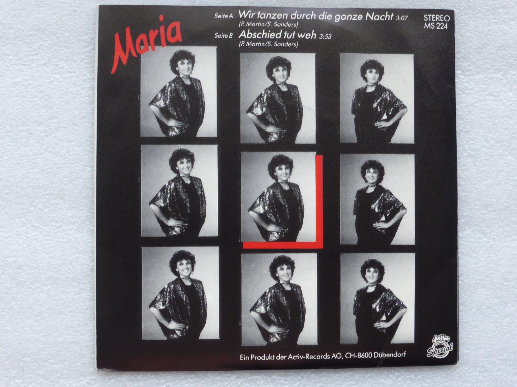 Dischi in vinile: Vinyl Single   MARIA – Usato da Küssnacht am Rigi venduto da Mondkinder 3