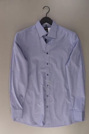 Olymp Langarmhemd Gr. Hemdgröße 43 blau