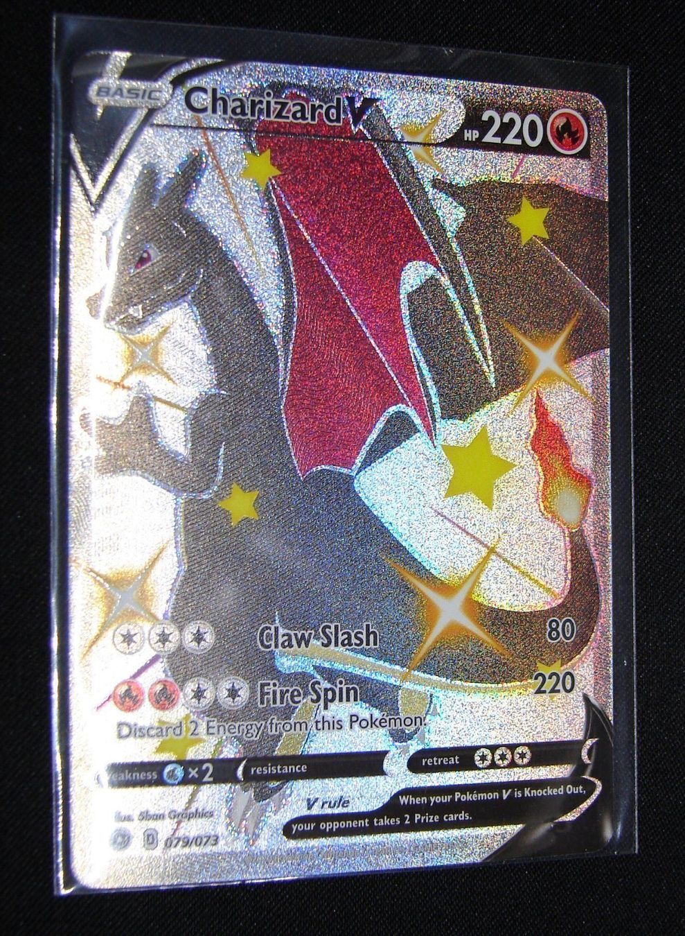 Pokémon Carte collezionabili: Charizard V - Shiny Ultra Rare Mint   /6 – Nuovo (secondo la descrizione) da Rümlang venduto da coh_87ww 4