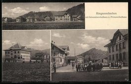 Rüegsauschachen, Sekundarschulhaus u. P