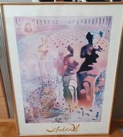 Gerahmt, Bild von Salvador Dali 