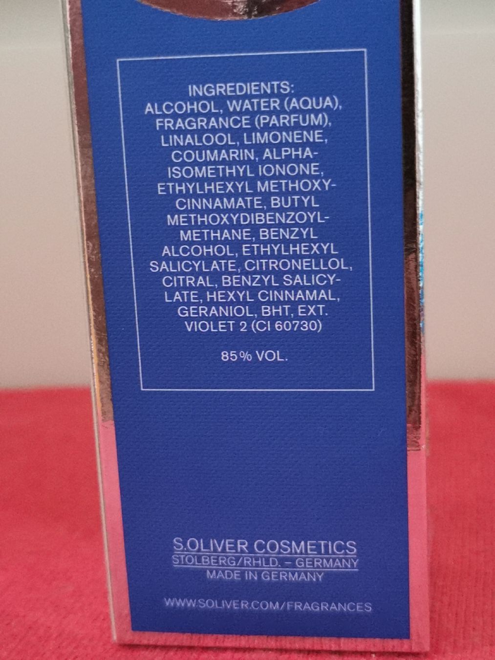 S.Oliver Parfum & Eau de Toilette: S. Oliver Your Moment EdT Men.  – Neu und originalverpackt aus Schlieren von vlalif 1