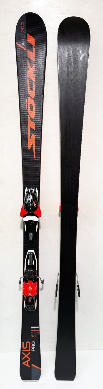 Stöckli Sci: Stöckli AXIS PRO   163 cm; Top drehfreudiger Ski – Usato da Brüttisellen venduto da SkiverkaufStepan 1