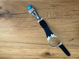 Armband für Royal Pop – Edelstahlgehäuse mit Silikonarmband
