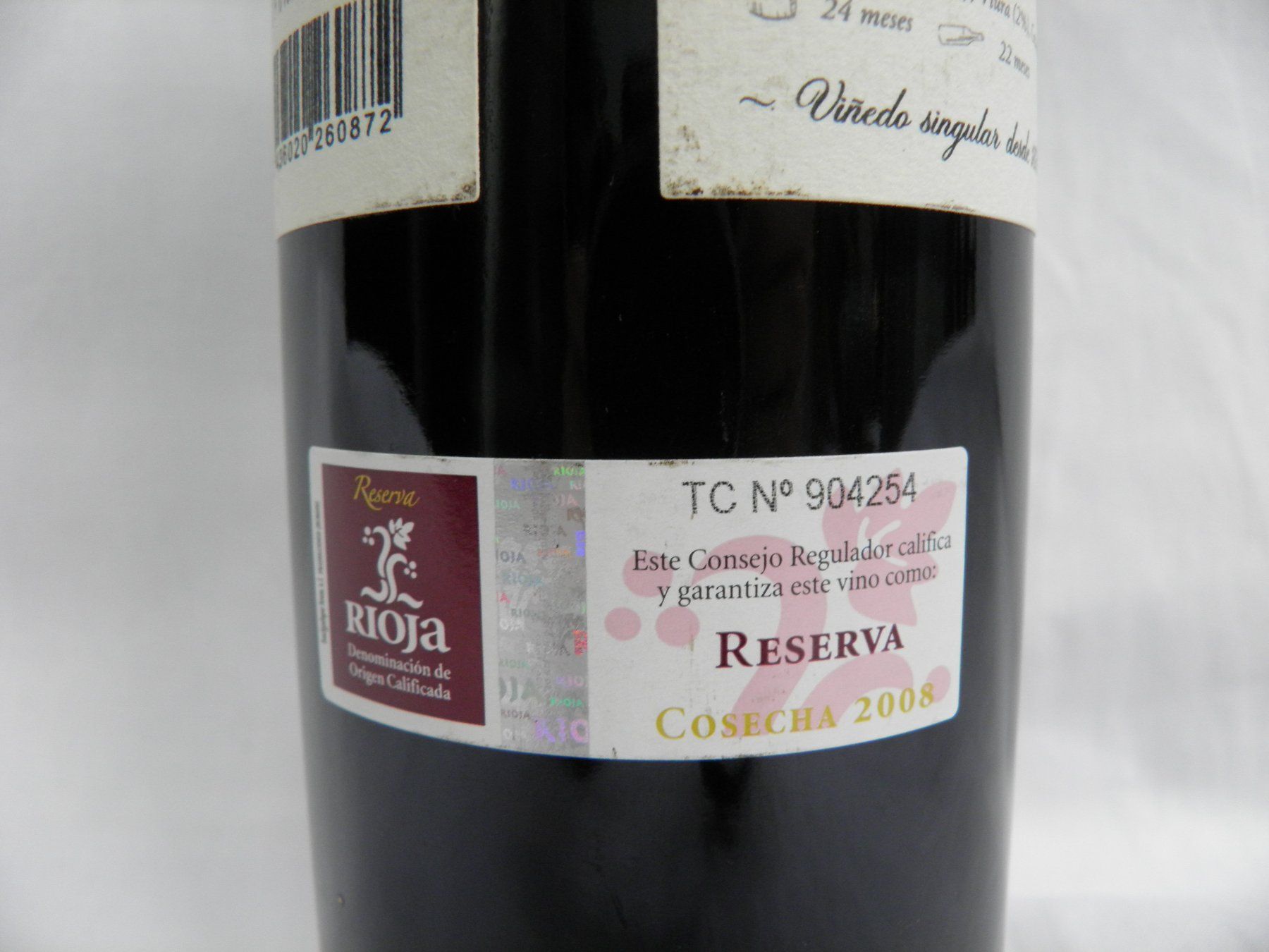 Rioja Vins: Finca La Emperatriz 2008 – D'occasion à Rüti ZH par corvus-corvus 4